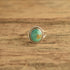 Broken Arrow Turquoise Ring Size 9 3/4